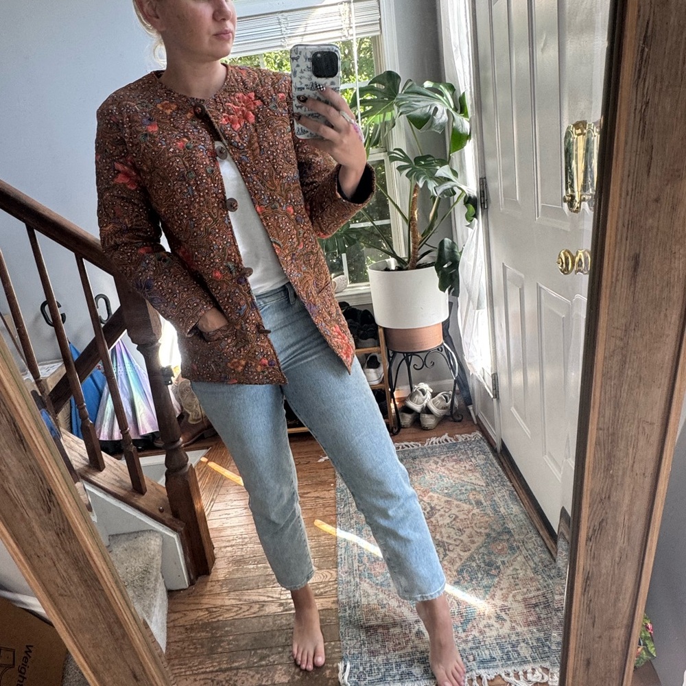 Vintage quilt jacket